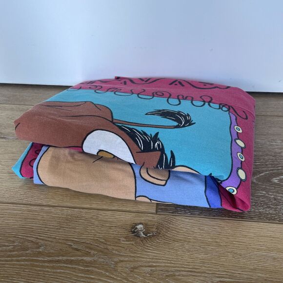 Vintage Disney 90s The Lion King Twin Size Flat Sheet - Picture 5 of 5